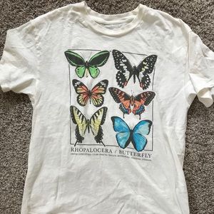 American Eagle oversized graphic tee